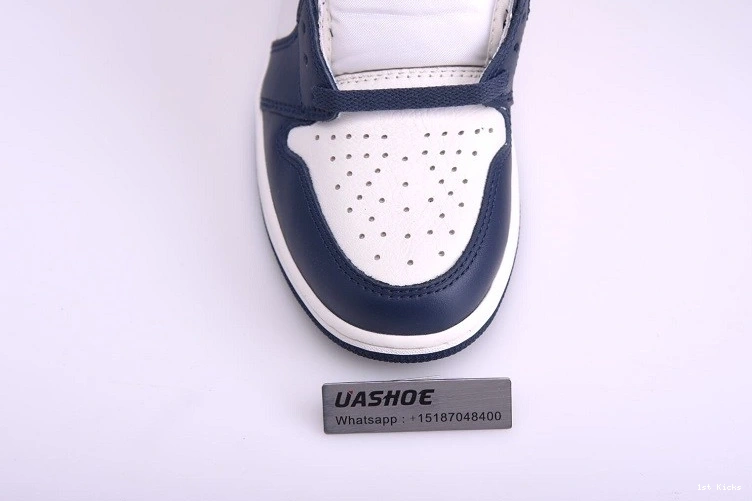  Leather Jordan 1 Retro 555088-140 High UNC 0924